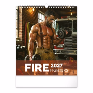 Falinaptár REALSYSTEM 300x340mm álló Firefighters 2027