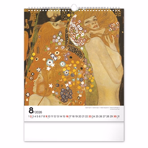 Falinaptár REALSYSTEM 300x340mm álló Klimt 2026.