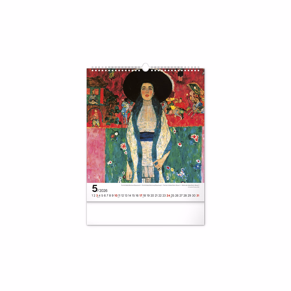 Falinaptár REALSYSTEM 300x340mm álló Klimt 2026.