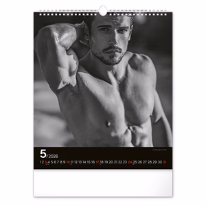 Falinaptár REALSYSTEM 300x340mm álló Men 2026.