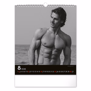 Falinaptár REALSYSTEM 300x340mm álló Men 2026.