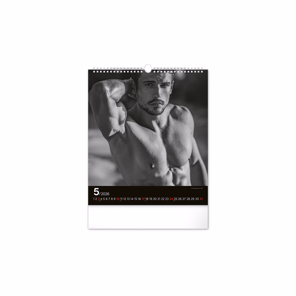 Falinaptár REALSYSTEM 300x340mm álló Men 2026.