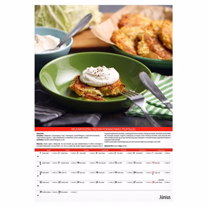 Falinaptár REALSYSTEM 340x485mm álló KonyhaShow 2026.