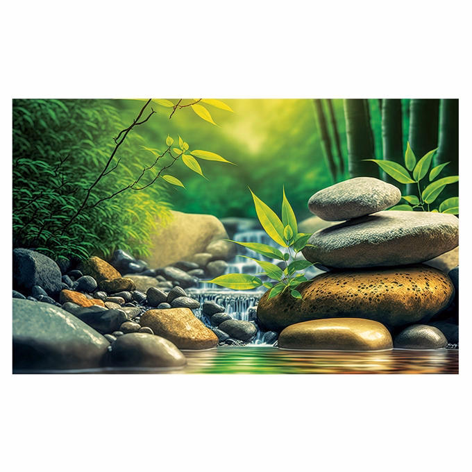 Falinaptár REALSYSTEM 460x320mm fekvő Meditáció 2026.