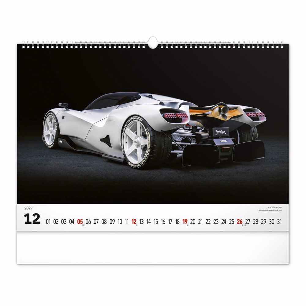 Falinaptár REALSYSTEM 480x330mm fekvő Cars 2027
