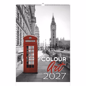 Falinaptár TOPTIMER T092 315x450mm álló Colour Art 2027