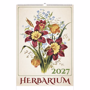 Falinaptár TOPTIMER T092 315x450mm álló Herbárium 2027