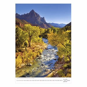 Falinaptár TOPTIMER T092 315x450mm álló Nature Emotions 2026.