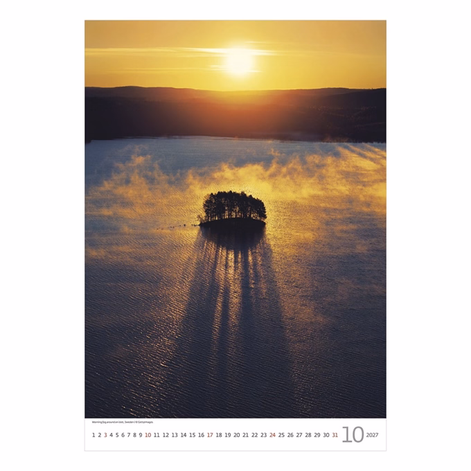 Falinaptár TOPTIMER T092 315x450mm álló Nature Emotions 2027