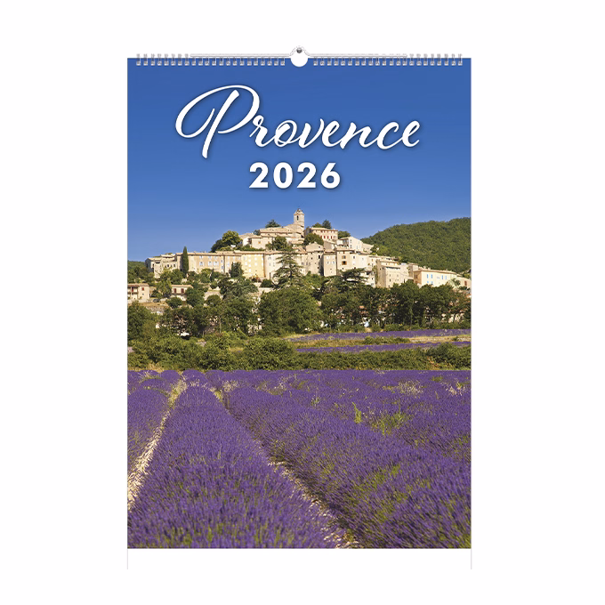 Falinaptár TOPTIMER T092 315x450mm álló Provence 2026.