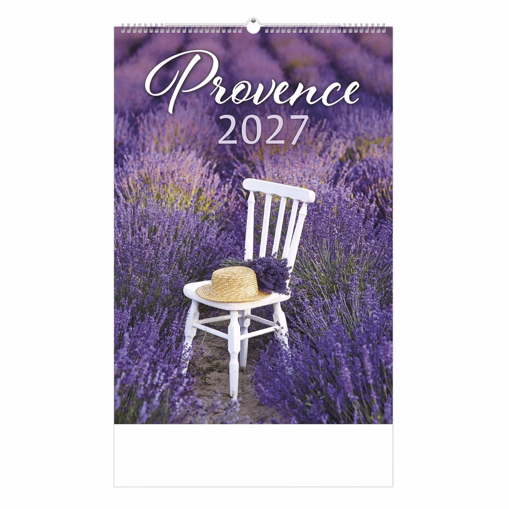 Falinaptár TOPTIMER T092 315x450mm álló Provence 2027