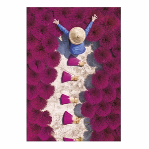 Falinaptár TOPTIMER T092 315x450mm álló World From Above 2026.