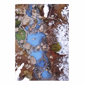 Falinaptár TOPTIMER T092 315x450mm álló World From Above 2026.