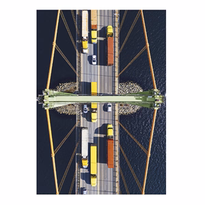 Falinaptár TOPTIMER T092 315x450mm álló World From Above 2026.