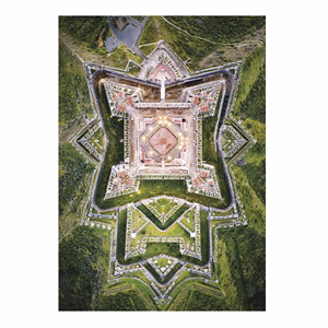 Falinaptár TOPTIMER T092 315x450mm álló World From Above 2026.