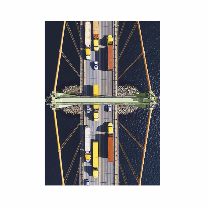 Falinaptár TOPTIMER T092 315x450mm álló World From Above 2026.