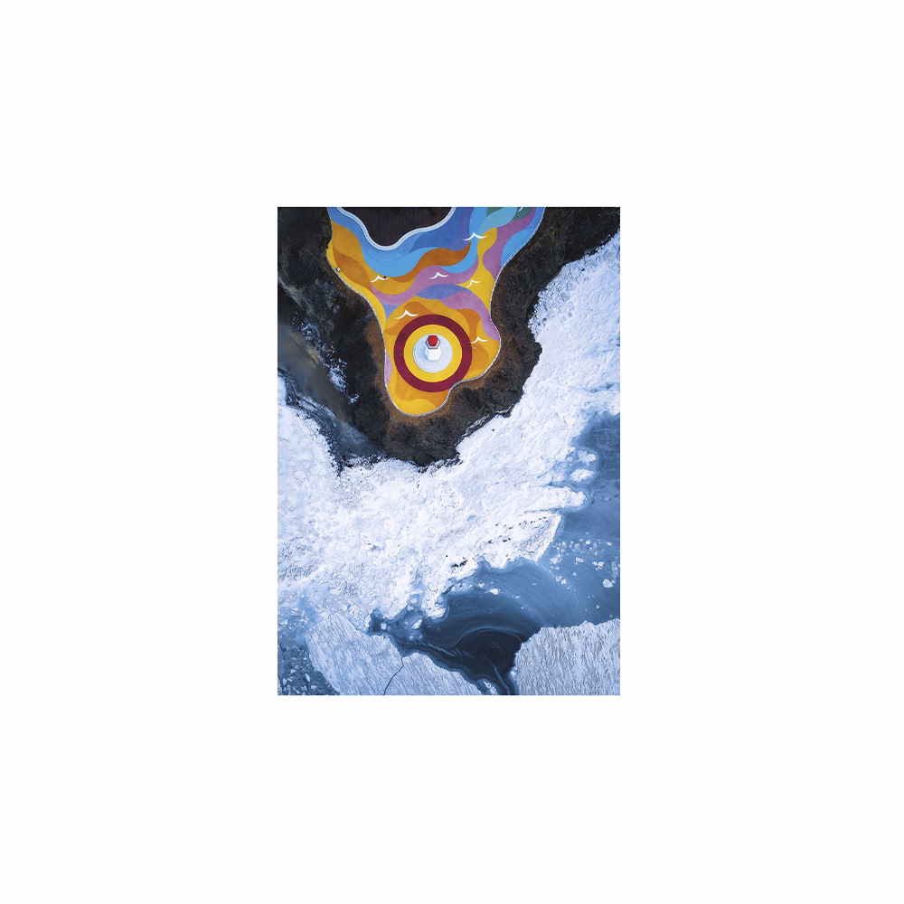 Falinaptár TOPTIMER T092 315x450mm álló World From Above 2026.