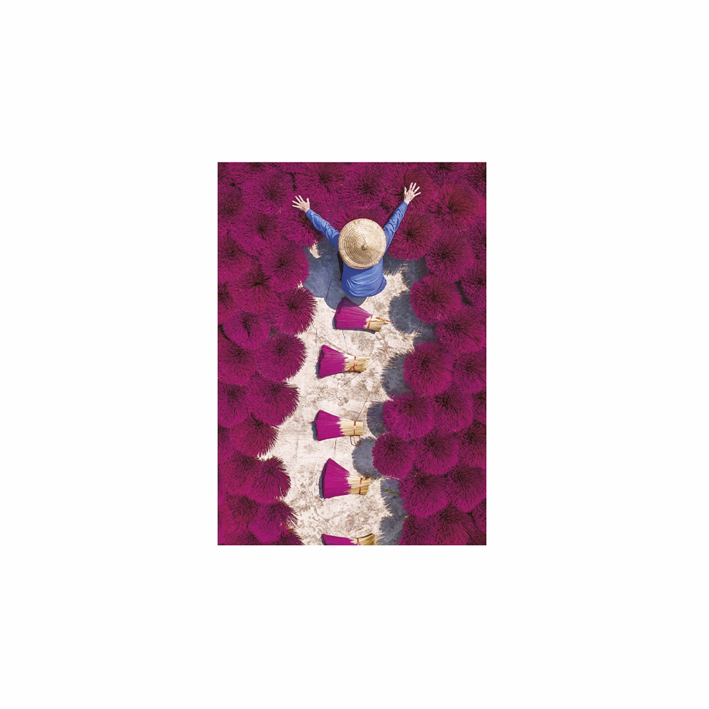 Falinaptár TOPTIMER T092 315x450mm álló World From Above 2026.