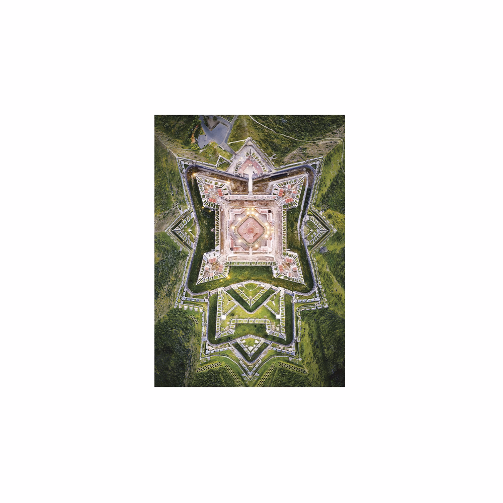 Falinaptár TOPTIMER T092 315x450mm álló World From Above 2026.