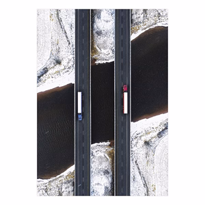 Falinaptár TOPTIMER T092 315x450mm álló World From Above 2027
