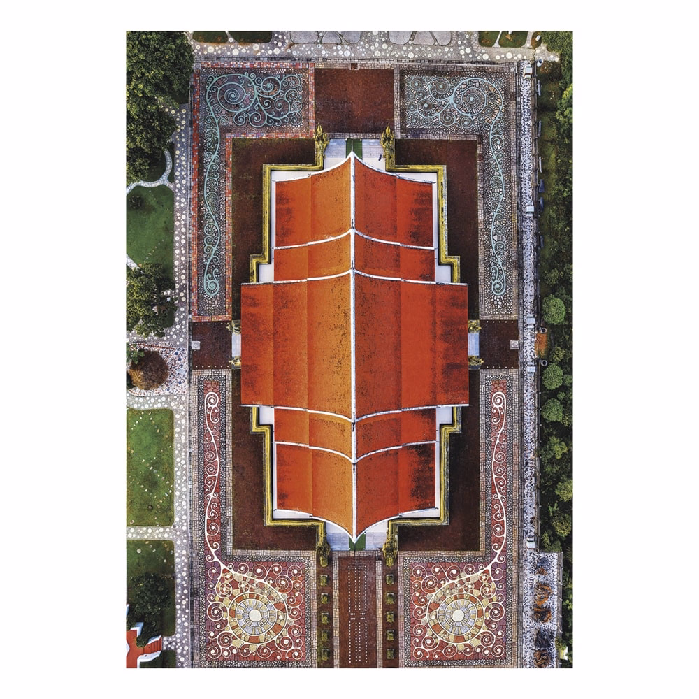 Falinaptár TOPTIMER T092 315x450mm álló World From Above 2027
