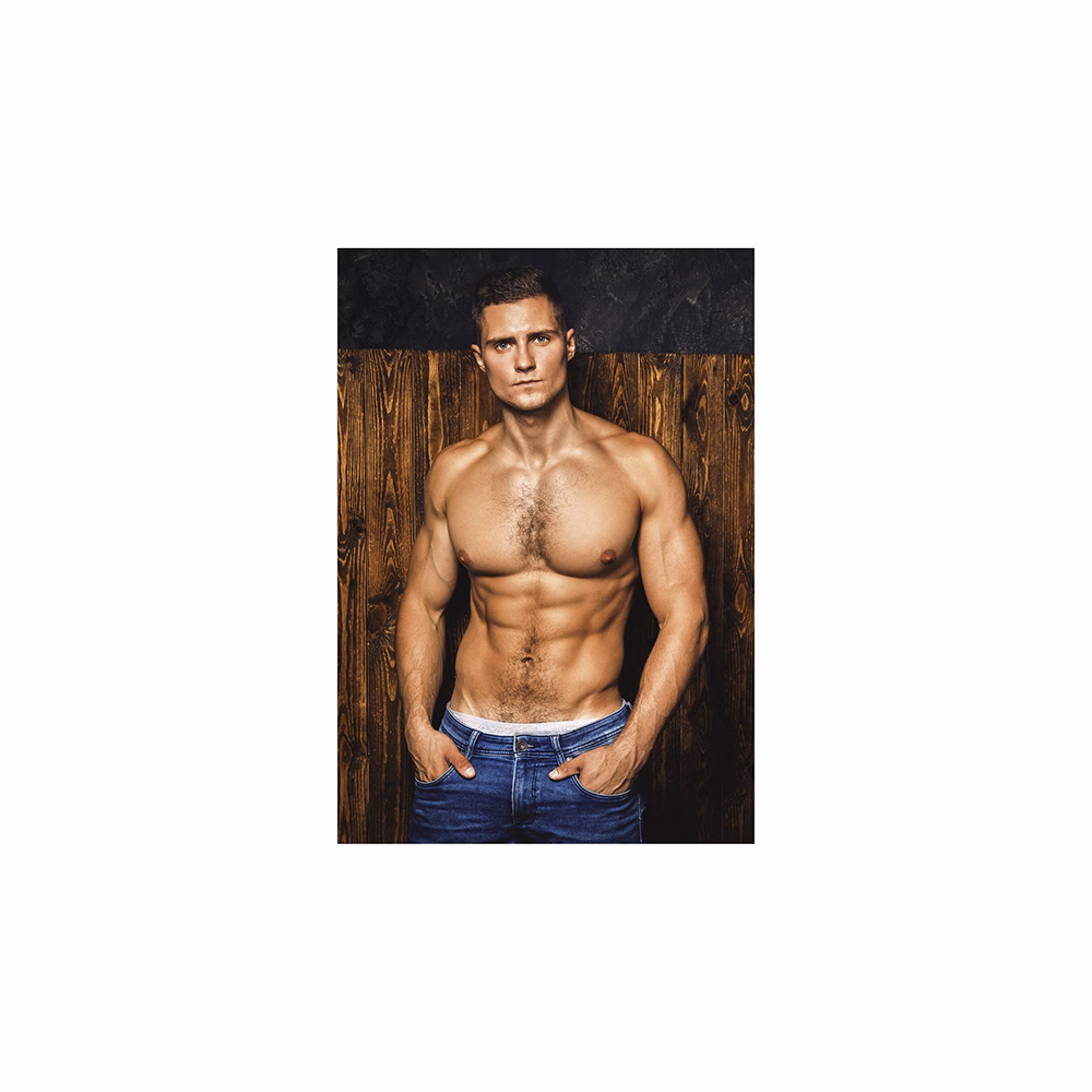 Falinaptár TOPTIMER T092 340x485mm álló Sexy Boys 2026.