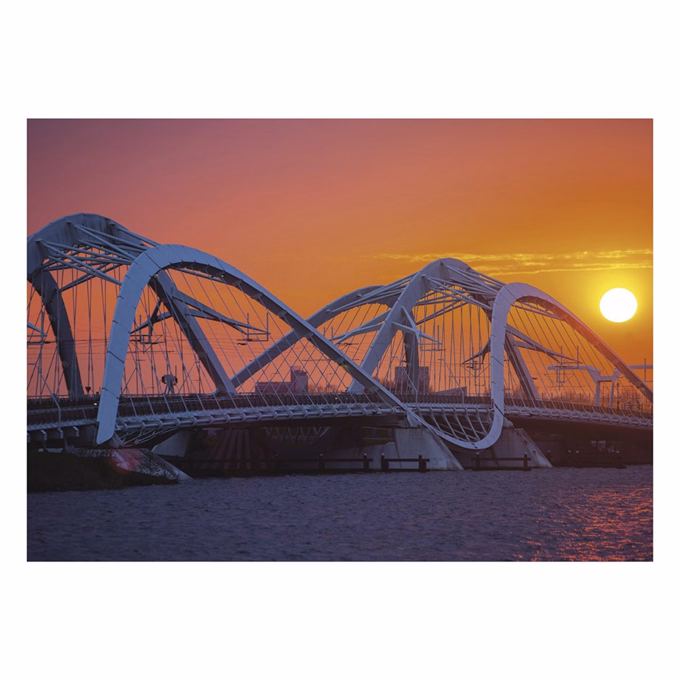Falinaptár TOPTIMER T092 450x315mm fekvő Bridges 2027
