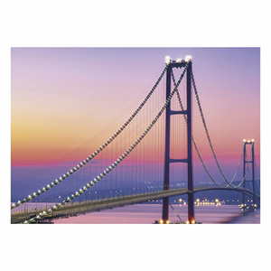 Falinaptár TOPTIMER T092 450x315mm fekvő Bridges 2027