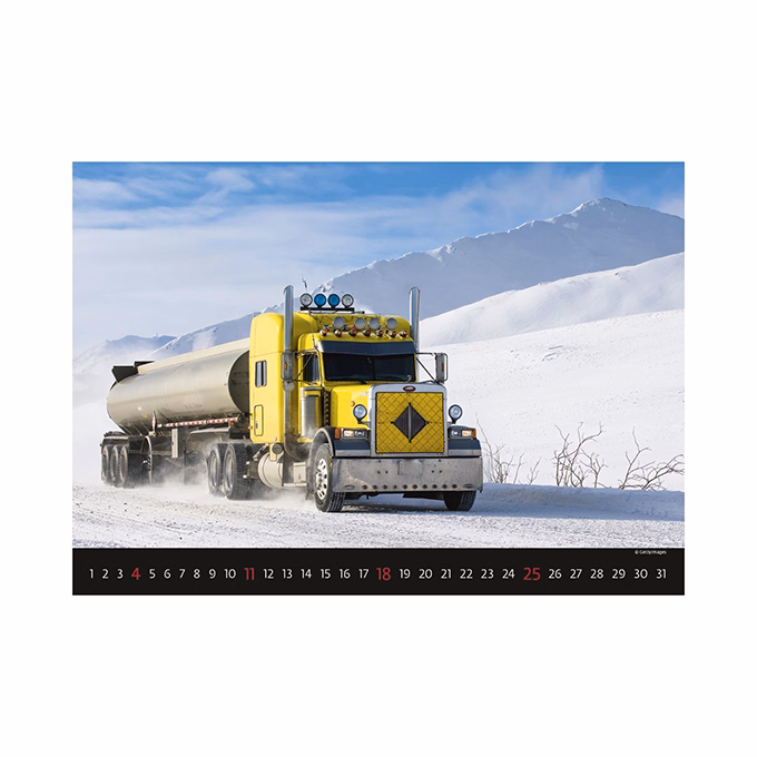 Falinaptár TOPTIMER T092 450x315mm fekvő Trucks 2026. Falinaptár TOPTIMER T092 450x315mm fekvő Trucks 2026.