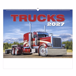 Falinaptár TOPTIMER T092 450x315mm fekvő Trucks 2027
