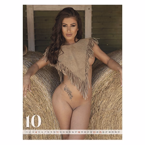 Falinaptár TOPTIMER T093 310x420mm álló Hot girls 2026.