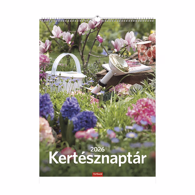 Falinaptár TOPTIMER T093 310x420mm álló Kertésznaptár 2026.