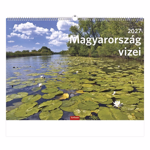 Falinaptár TOPTIMER T093 310x420mm álló Magyarország vizei  2027