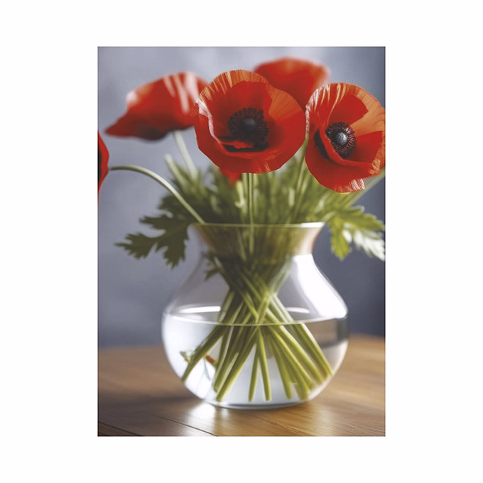 Falinaptár TOPTIMER T093 310x420mm álló Virágcsokrok 2026.