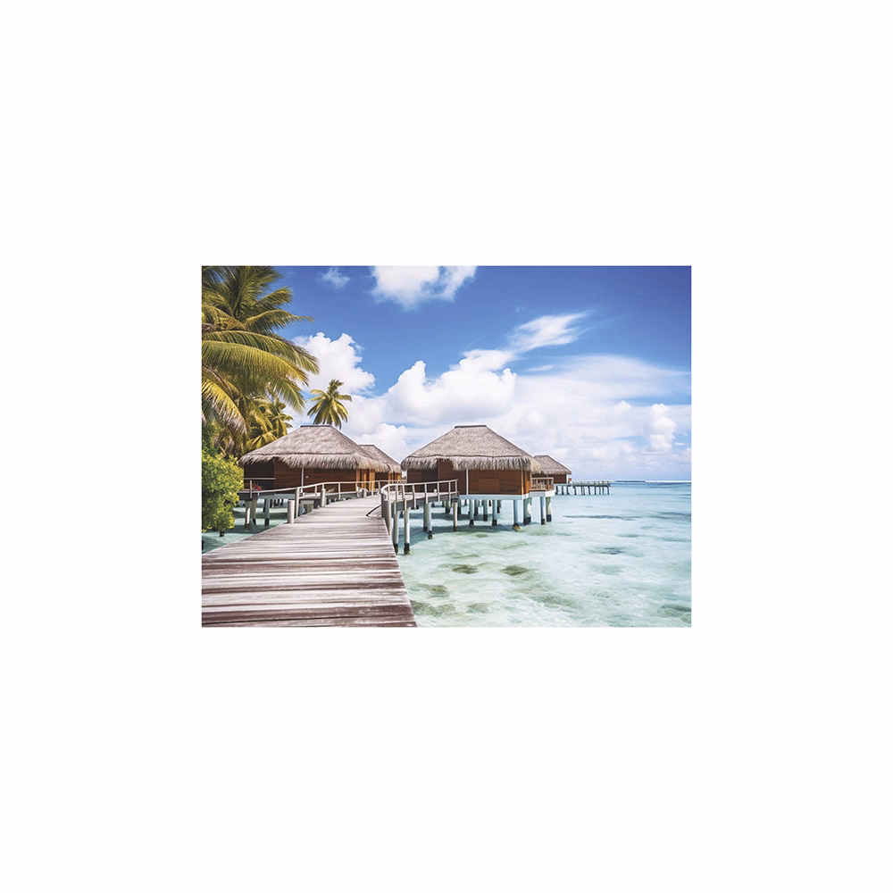 Falinaptár TOPTIMER T093 420x310mm fekvő Beach 2026.