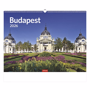 Falinaptár TOPTIMER T093 420x310mm fekvő Budapest 2026.
