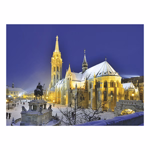 Falinaptár TOPTIMER T093 420x310mm fekvő Budapest 2026.