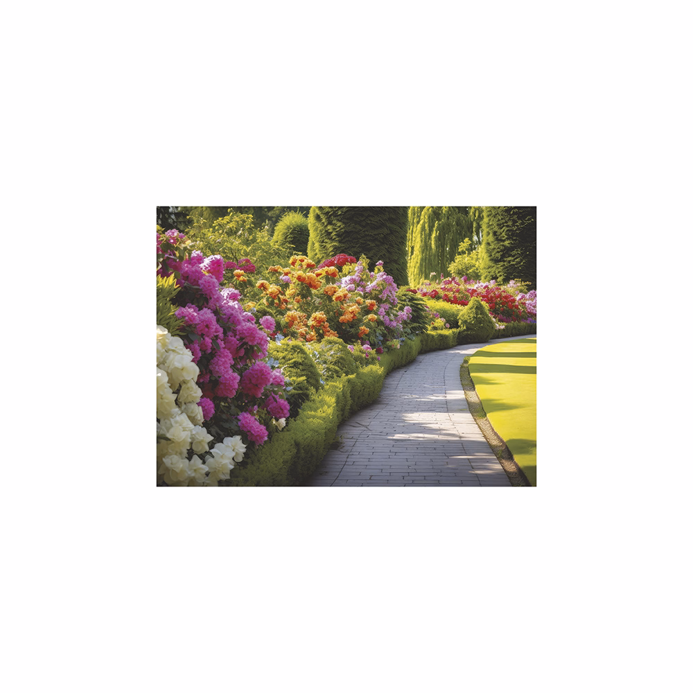 Falinaptár TOPTIMER T093 420x310mm fekvő Csodálatos kertek 2026.