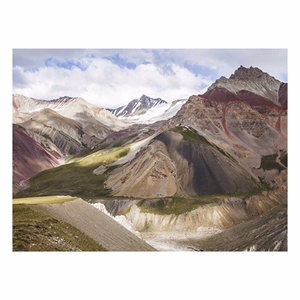 Falinaptár TOPTIMER T093 420x310mm fekvő Hegyek 2026.