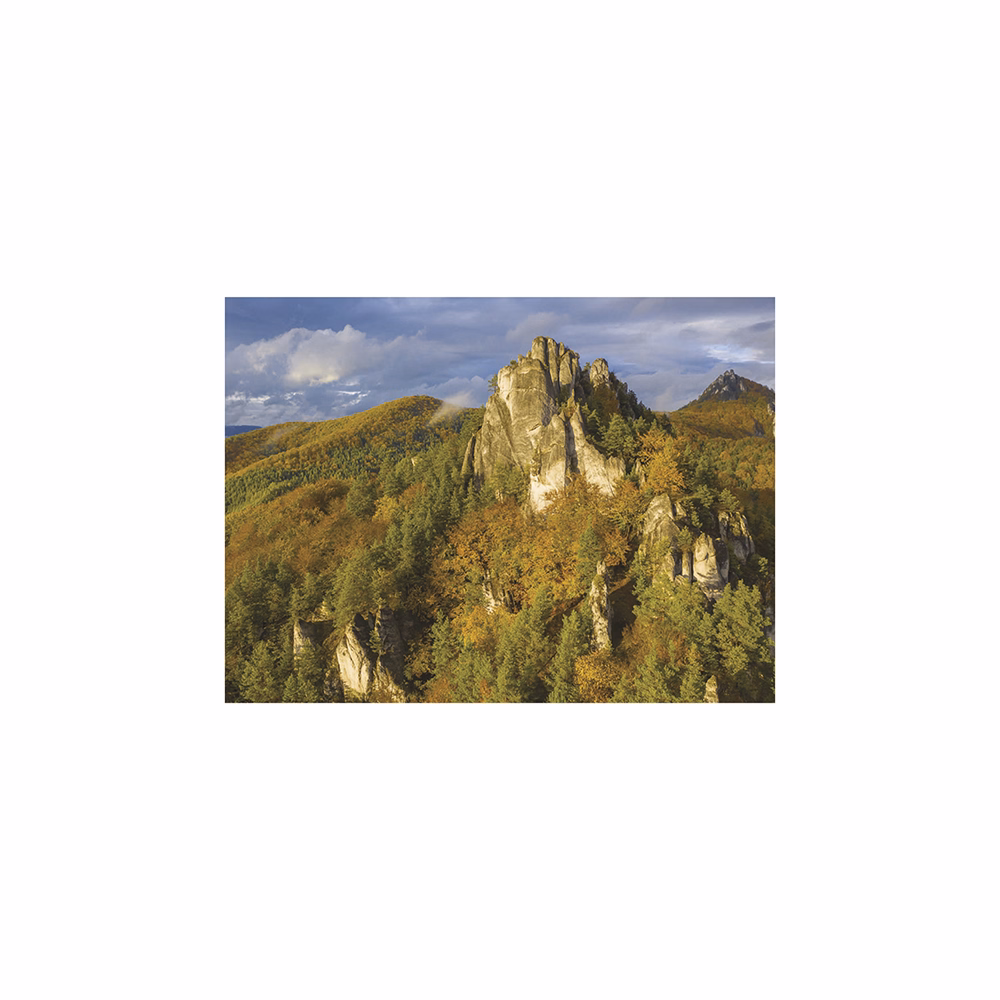 Falinaptár TOPTIMER T093 420x310mm fekvő Hegyek 2026.