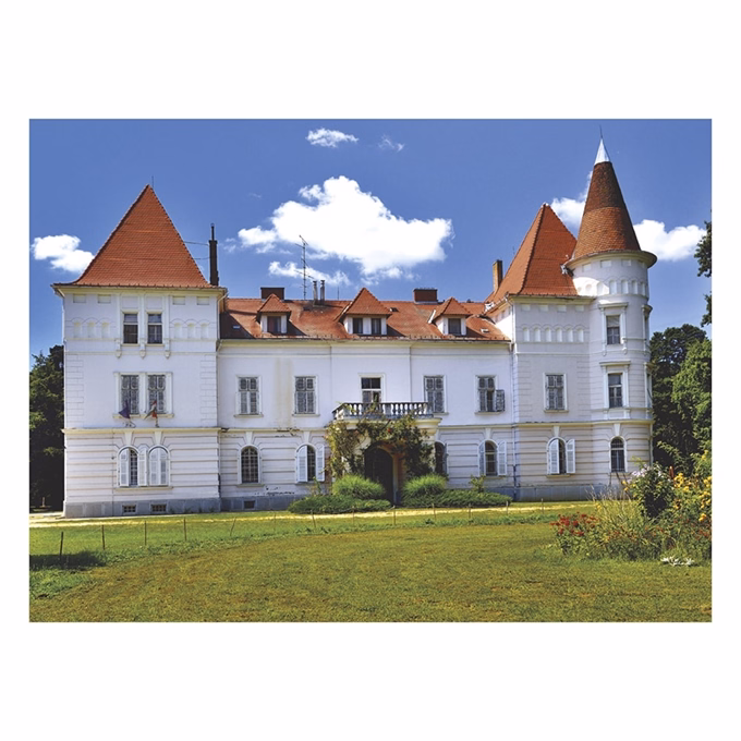Falinaptár TOPTIMER T093 420x310mm fekvő Magyarországi kastélyok 2027