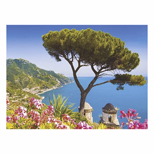 Falinaptár TOPTIMER T093 420x310mm fekvő Mediterrán 2026.