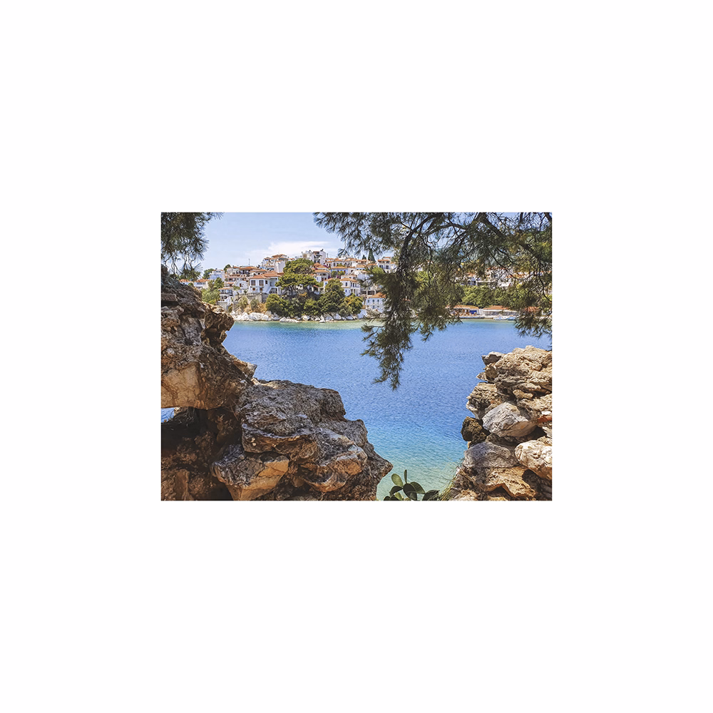 Falinaptár TOPTIMER T093 420x310mm fekvő Mediterrán 2026.