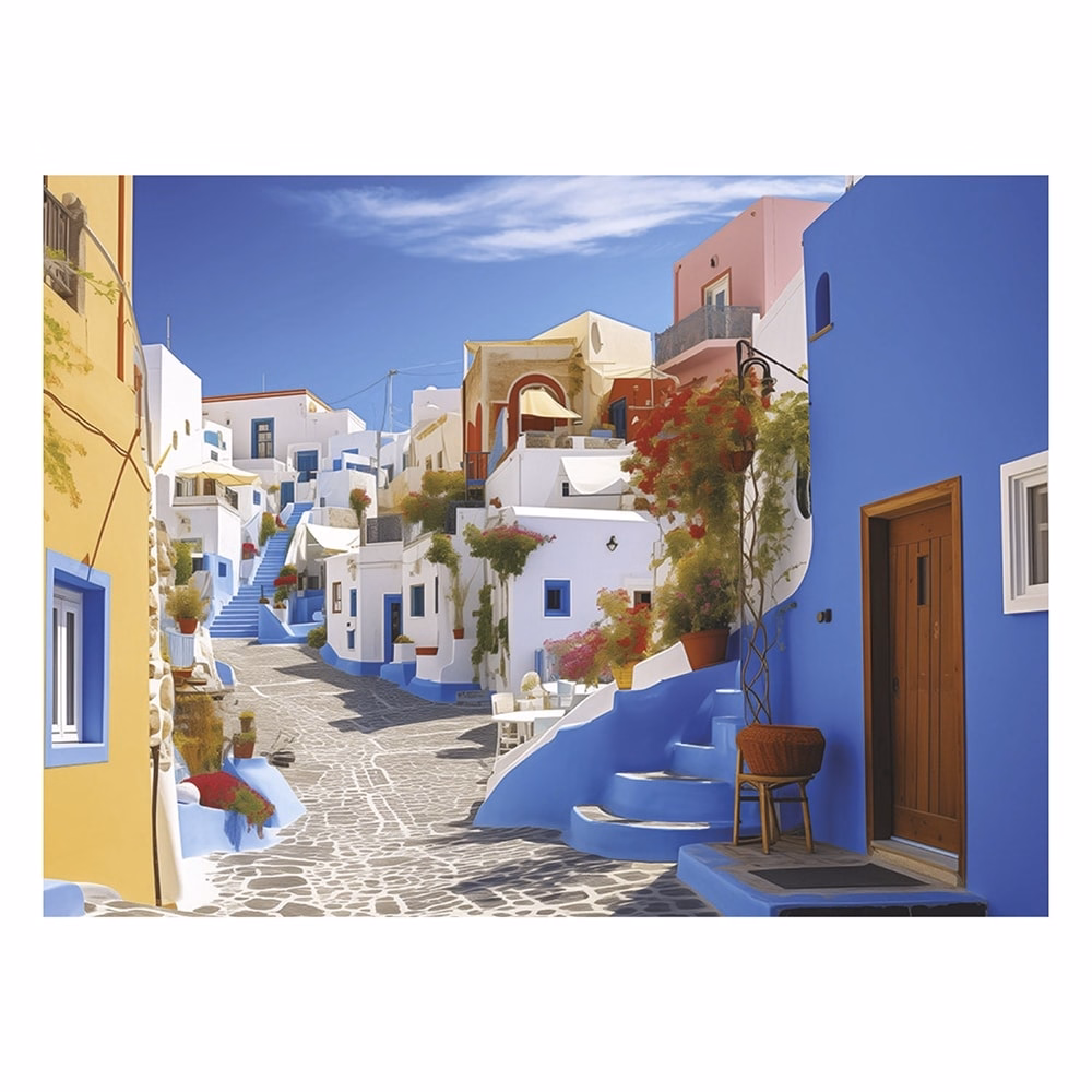Falinaptár TOPTIMER T093 420x310mm fekvő Mediterrán 2027