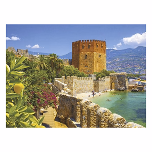 Falinaptár TOPTIMER T093 420x310mm fekvő Mediterrán 2027