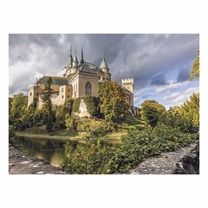 Falinaptár TOPTIMER T093 420x310mm fekvő Várak és kastélyok 2026.