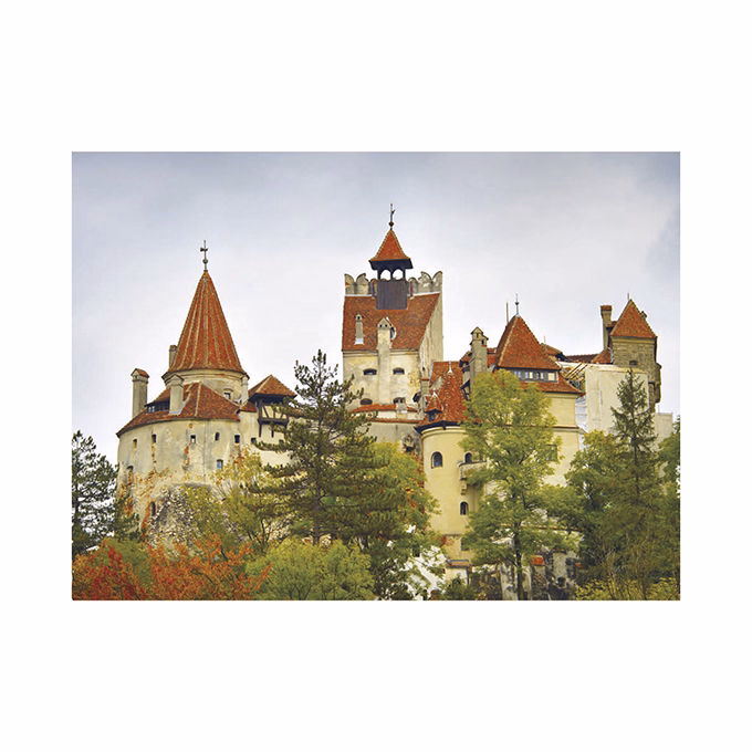 Falinaptár TOPTIMER T093 420x310mm fekvő Várak és kastélyok 2026.