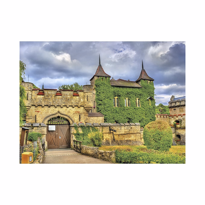 Falinaptár TOPTIMER T093 420x310mm fekvő Várak és kastélyok 2026.