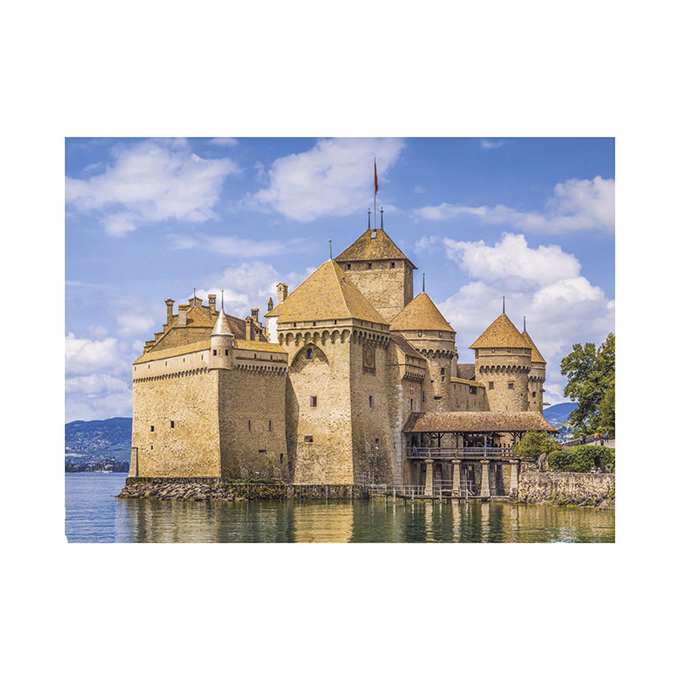 Falinaptár TOPTIMER T093 420x310mm fekvő Várak és kastélyok 2026.