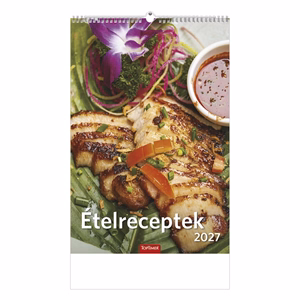 Falinaptár TOPTIMER T094 220x330mm álló Ételreceptek 2027